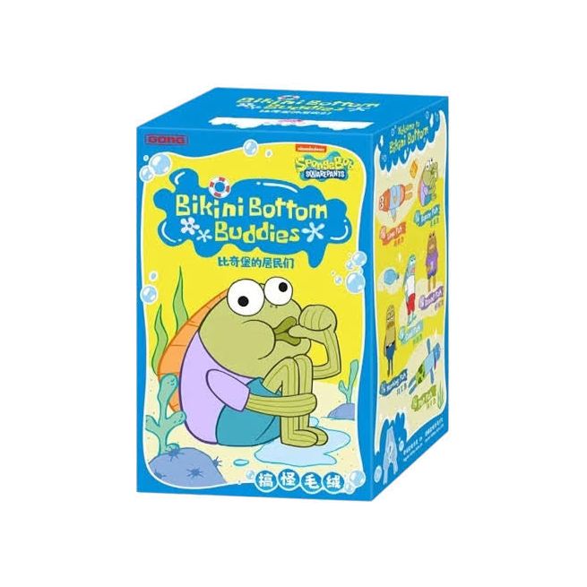 Pop Mart x Bikini Bottom Buddies Plush Single Blind Box