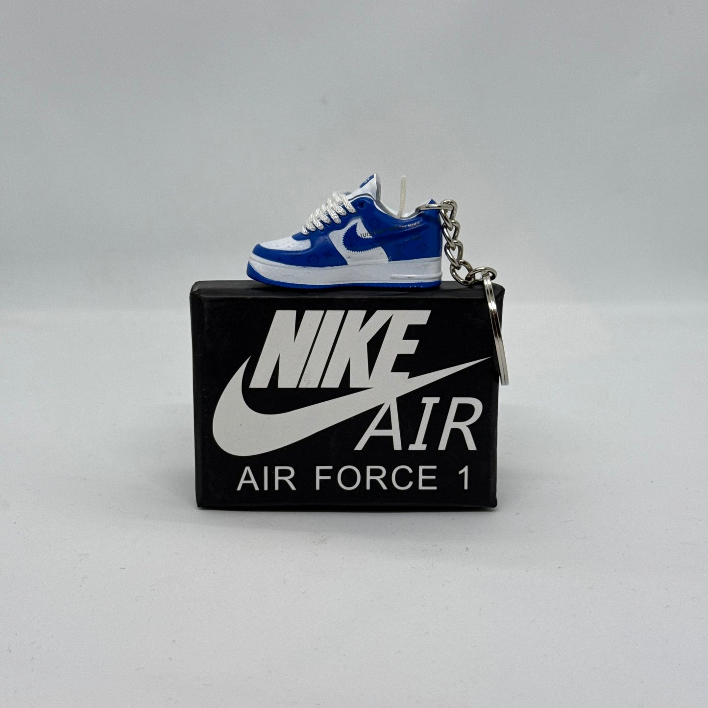 Nike Air Force 1 Low Blue Louis Vuitton Keychain