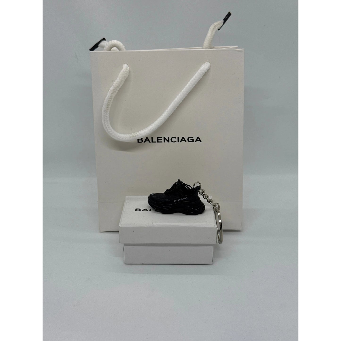 Balenciaga Triple S Black Keychain