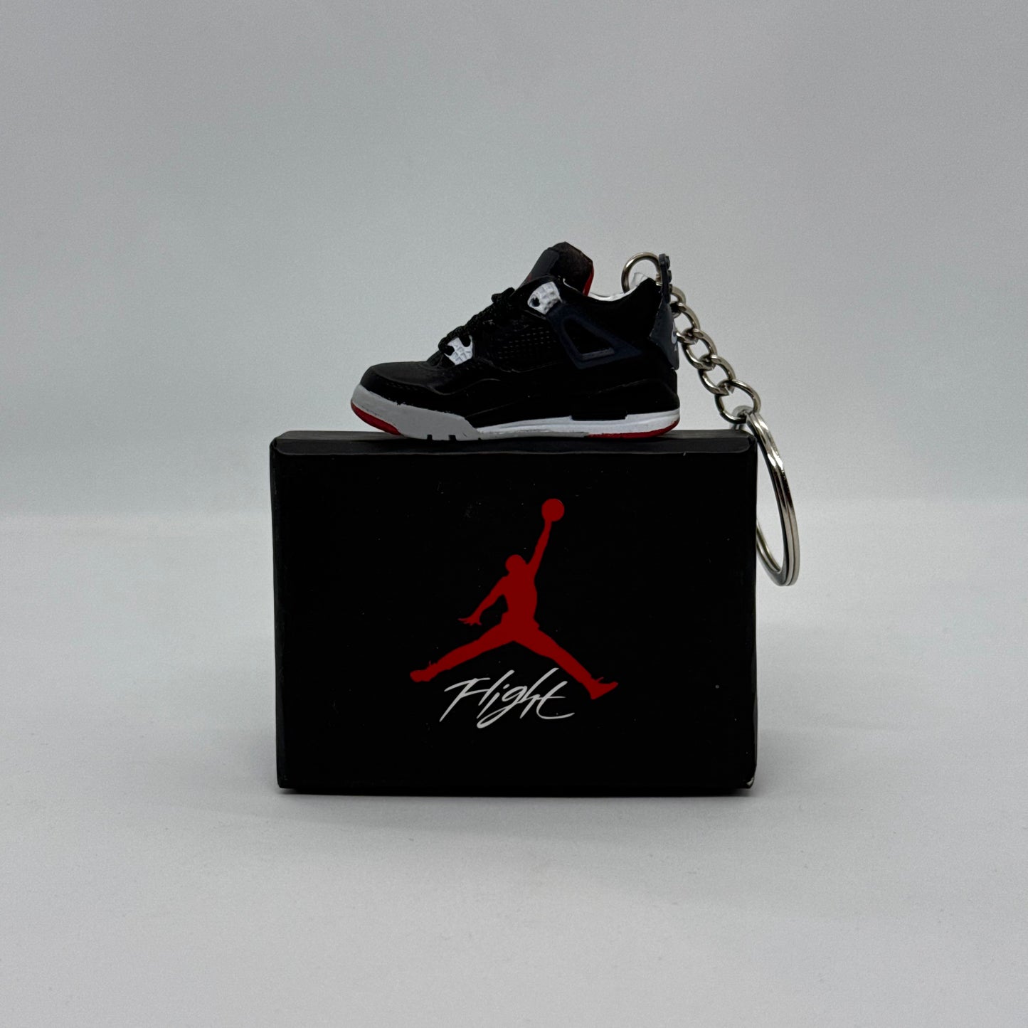 Jordan 4 Bred Keychain
