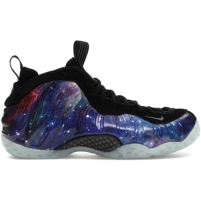 Nike Air Foamposite One Galaxy 2025 side view – galaxy-inspired upper with vibrant colors
