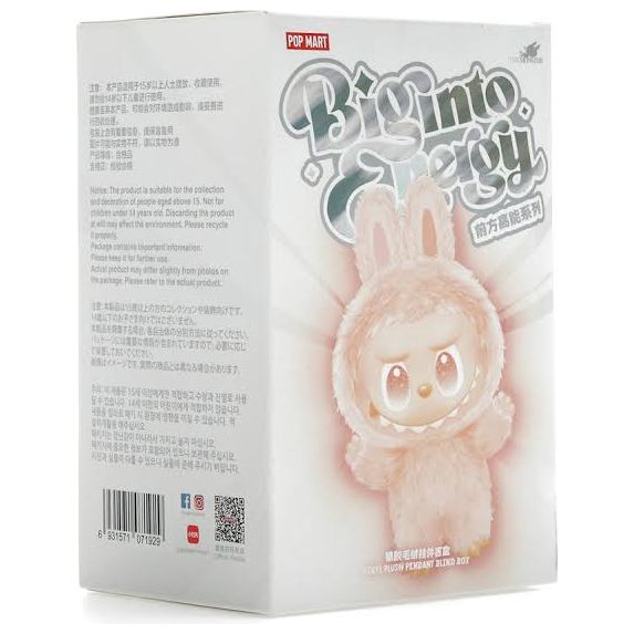 Pop Mart Labubu Big Into Energy Vinyl Plush Pendant Blind Box – authentic collectible with fast shipping in Australia