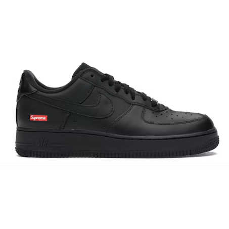 Supreme Nike Air Force 1 Low Black Sneakers – Authentic, Iconic with Free Shipping in Australia