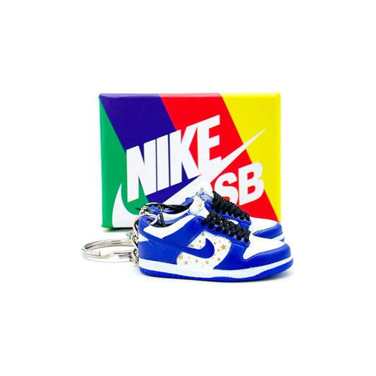 Dunk Low University Blue Supreme keychain