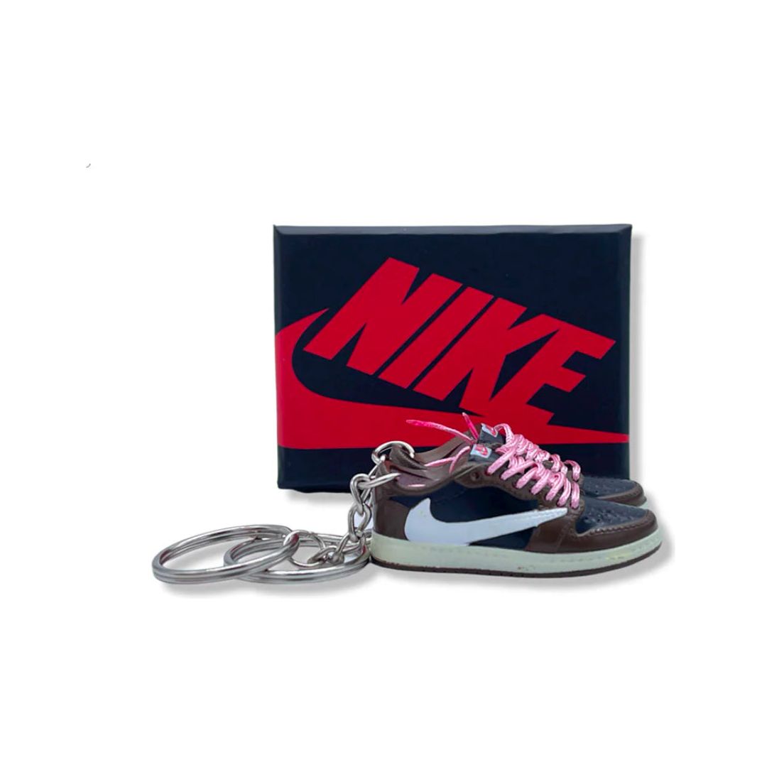 Jordan 1 Low travis Scott Mocha Keychain