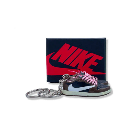 Jordan 1 Low travis Scott Mocha Keychain