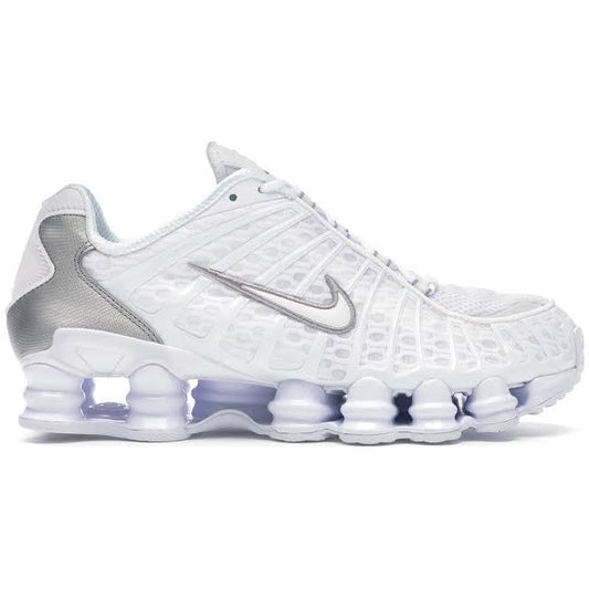 Nike Shox TL White Metallic Silver