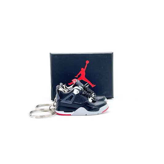 Jordan 4 Bred keychain