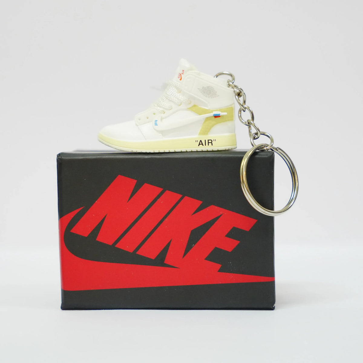 Jordan 1 High Off White Euro Keychain