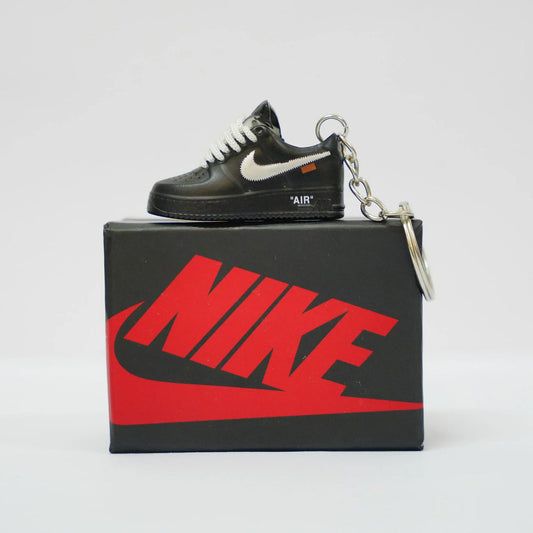 Nike Air Force black keychain