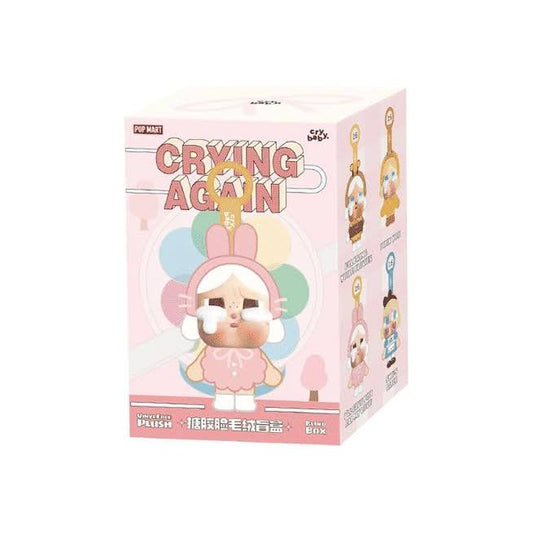 Pop Mart CryBaby Crying Again Series Vinyl Face Plush Single Blind Box