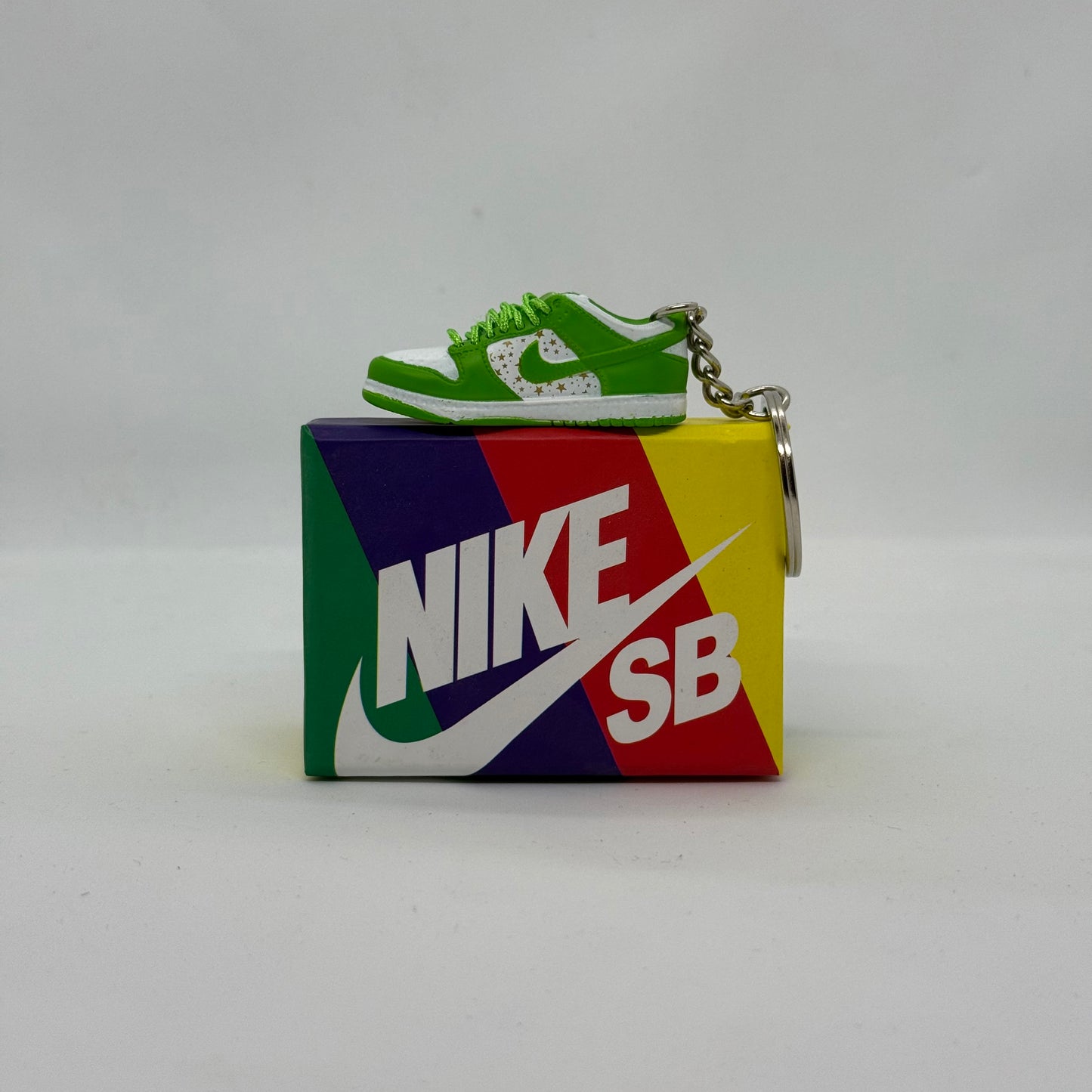 Nike Dunk Low Supreme Mean green Keychain