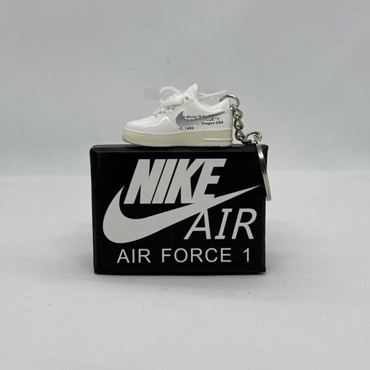 Nike Air Force 1 Low Off White Complex Con keychain