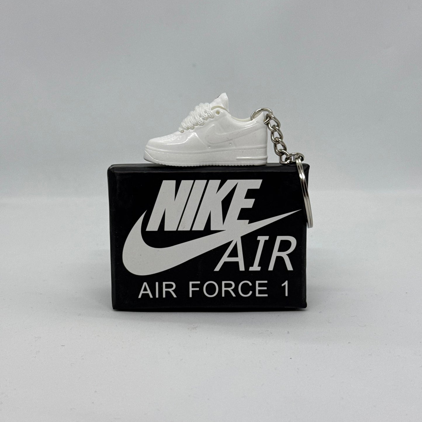 Nike Air Force 1 Low White Keychain
