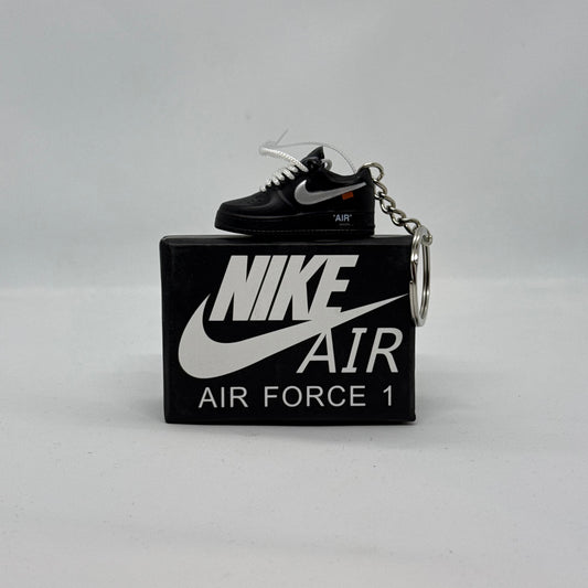 Nike Air Force 1 Low Off White Black keychain