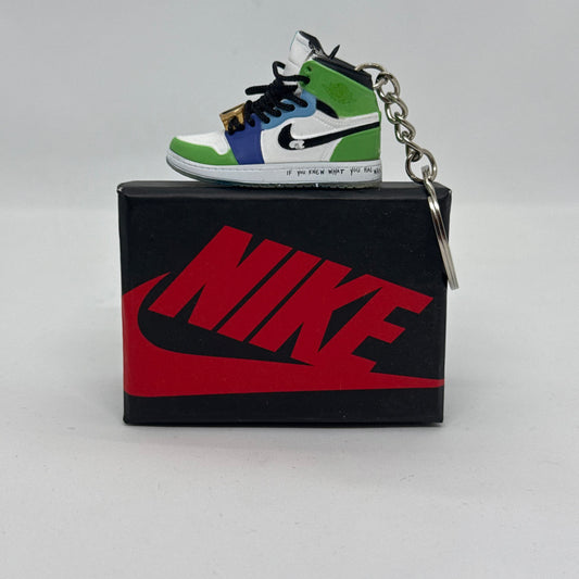 Air Jordan 1 Mid Fearless Melody Keychain