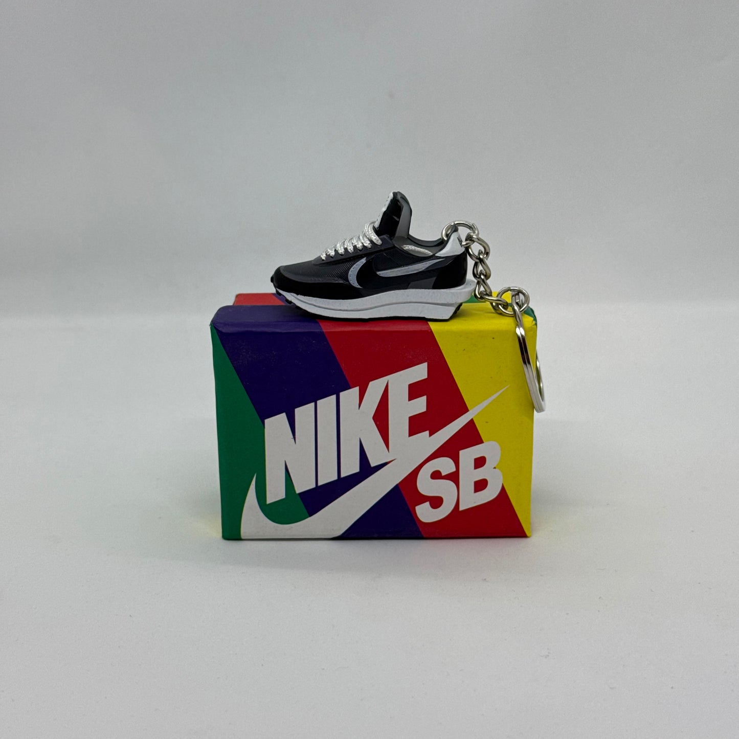 Waffle Sacai Black Keychain