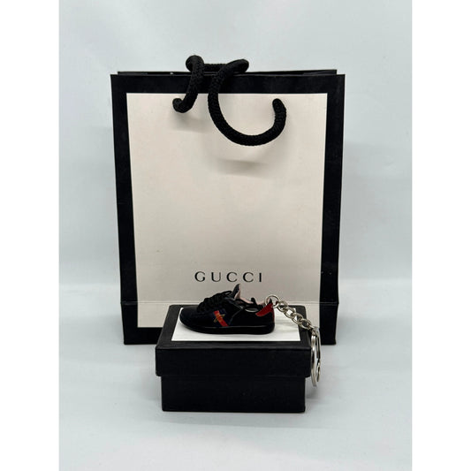 Gucci Ace Black Keychain
