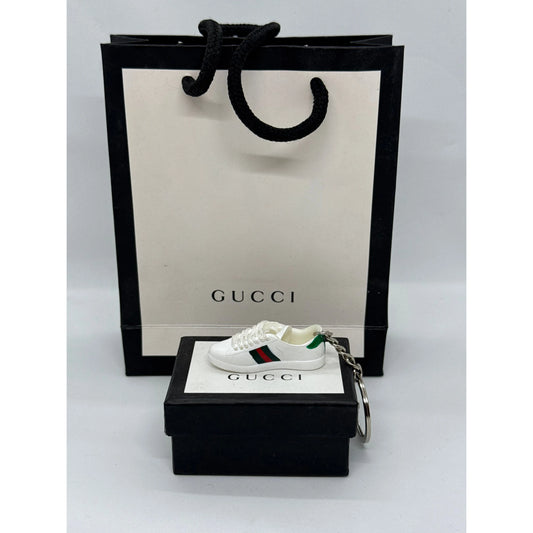 Gucci Ace White Keychain
