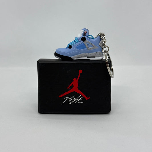 Jordan 4 UNC Keychain