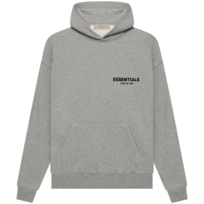 Fear of God Essentials Hoodie Dark Oatmeal (SS22)