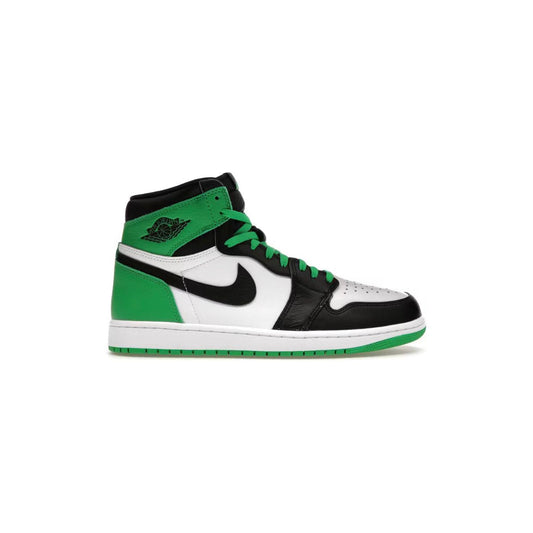 “Air Jordan 1 Retro High OG Lucky Green authentic high-top sneakers – front view”