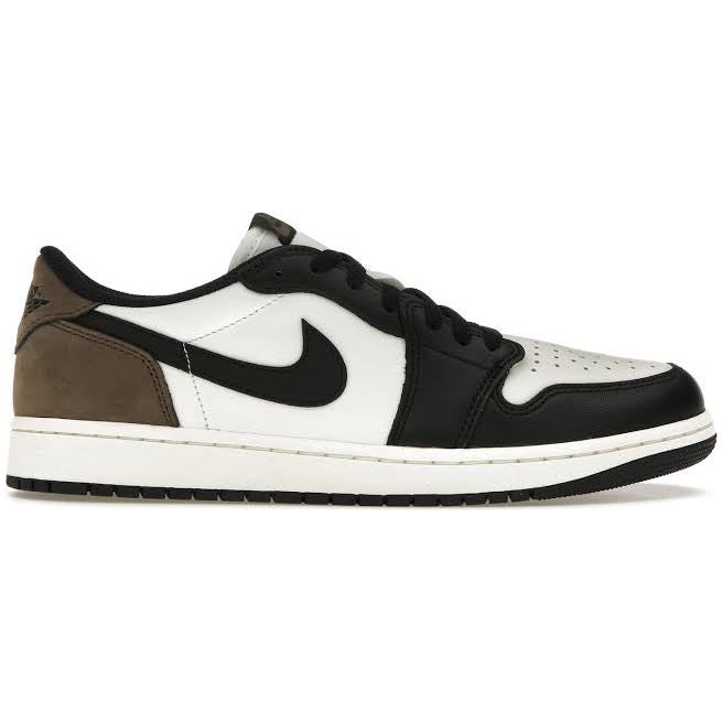 Jordan 1 Retro Low OG Mocha side view – brown leather and white accents, clean design