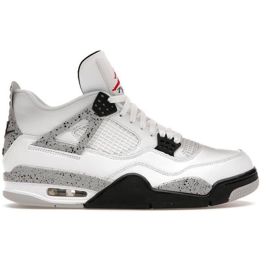 Jordan 4 Retro White Cement 2025 sneakers – authentic OG re-release with iconic design, available in Australia with fast shipping and cheap prices