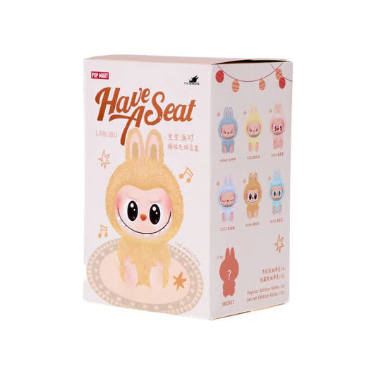 Pop Mart Labubu The Monsters Have a Seat Vinyl Plush Blind Box – authentic collectible toy with cute seated designs, available in Australia with fast shipping