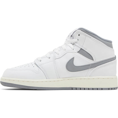 Nike Air Jordan 1 Mid "Neutral Grey" (GS)
