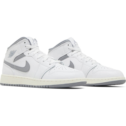 Nike Air Jordan 1 Mid "Neutral Grey" (GS)