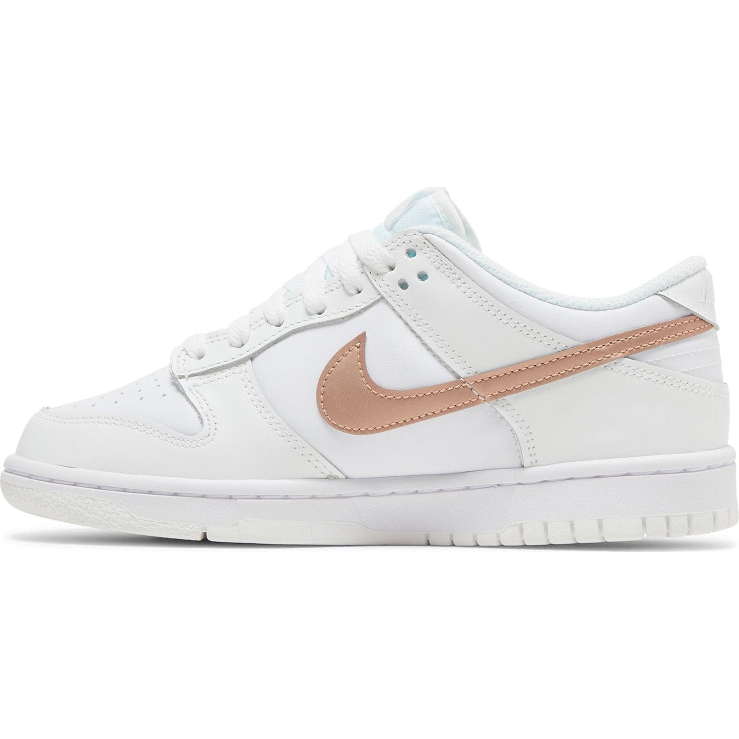 Nike Dunk Low "White Metallic Red Bronze" (GS)