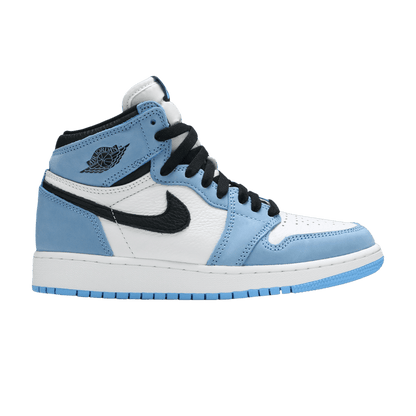 Nike Air Jordan 1 High University Blue (GS) – authentic grade school sneakers with fast shipping and affordable prices