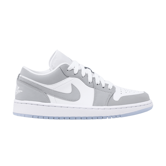 Nike Air Jordan 1 Low Wolf Grey (W) – women’s authentic sneaker with clean style, cheap prices, and fast shipping