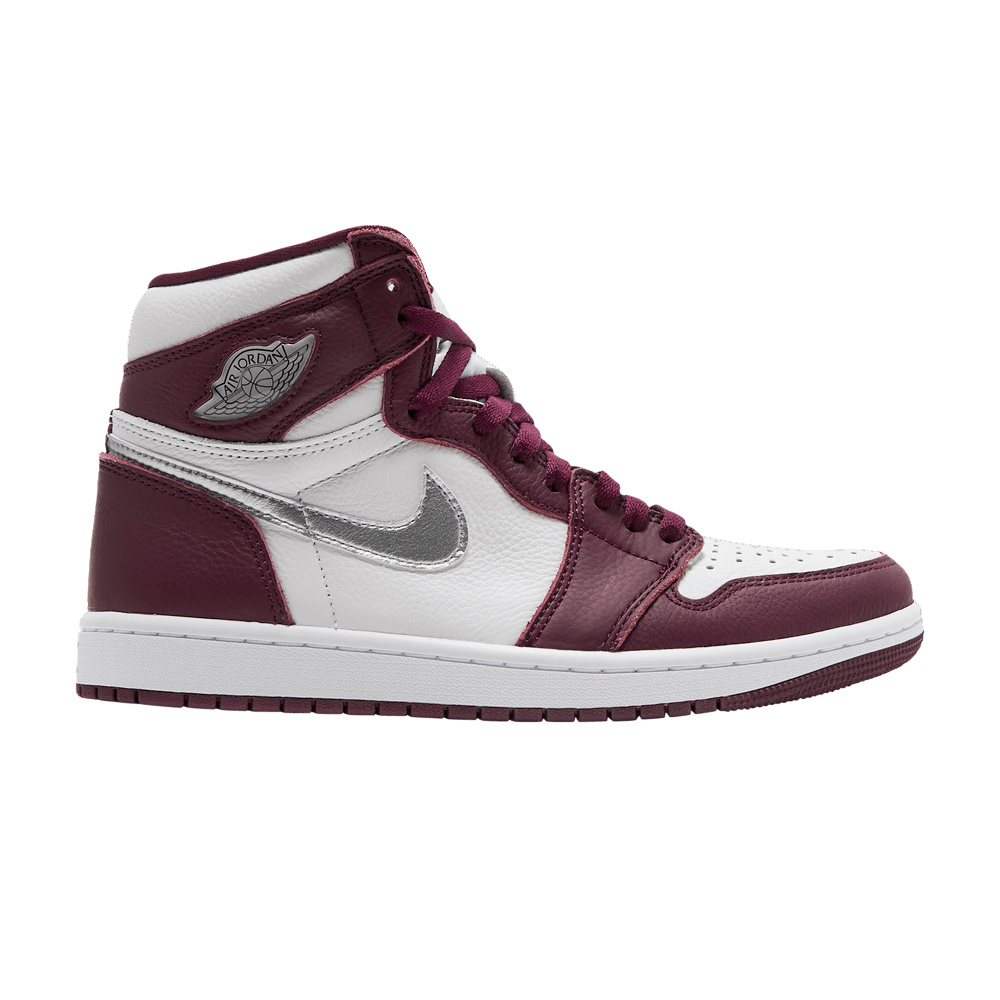 Nike Air Jordan 1 High Bordeaux – authentic retro sneakers, fast delivery, affordable price, premium leather, limited edition