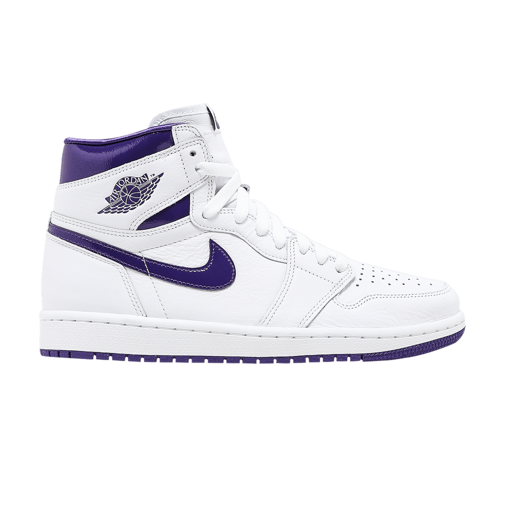 Nike Air Jordan 1 High Court Purple (W) – authentic women’s sneakers, fast shipping, affordable price, classic Jordan colorway