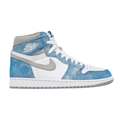 Nike Air Jordan 1 High Hyper Royal sneakers with washed blue tones, authentic with cheap prices and fast shipping in Australia