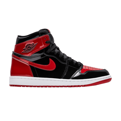 Nike Air Jordan 1 High Patent Bred – authentic sneakers, fast shipping, affordable price, iconic patent leather design