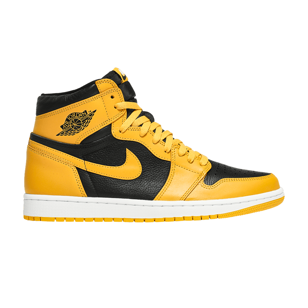 Nike Air Jordan 1 High Pollen – authentic sneakers, fast shipping, affordable price, bold yellow and black design
