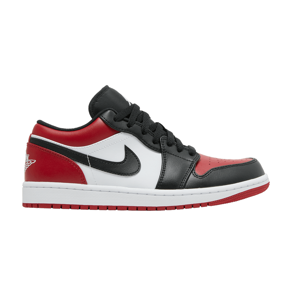 Nike Air Jordan 1 Low Bred Toe – authentic sneakers, cheap price, free shipping Australia