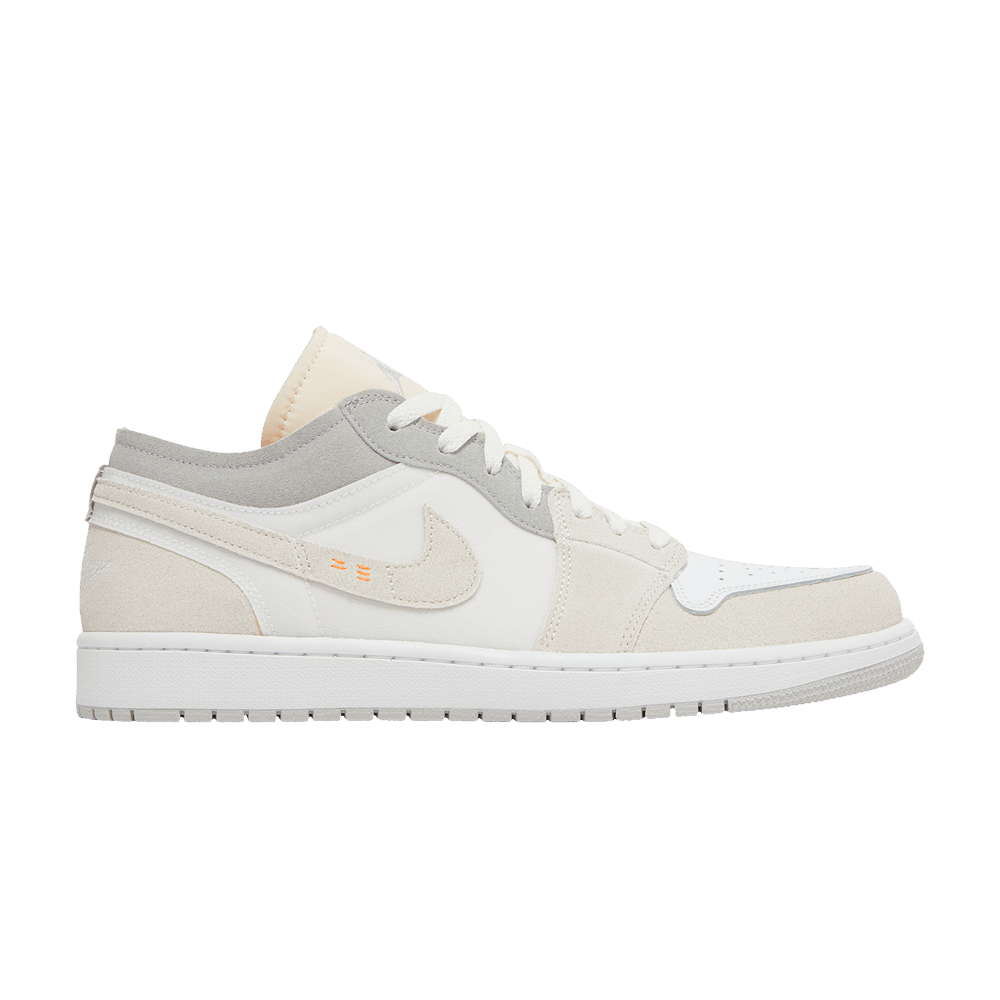 Nike Air Jordan 1 Low SE Inside Out in white and grey with layered design, free shipping and authentic sneakers in Australia