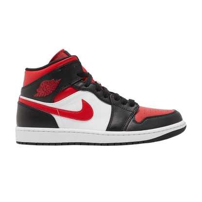 Nike Air Jordan 1 Mid Bred Toe – authentic men’s sneakers, cheap, free shipping Australia