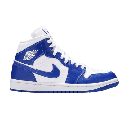 Nike Air Jordan 1 Mid Kentucky women’s sneakers in blue and white, with free shipping and authentic quality in Australia
