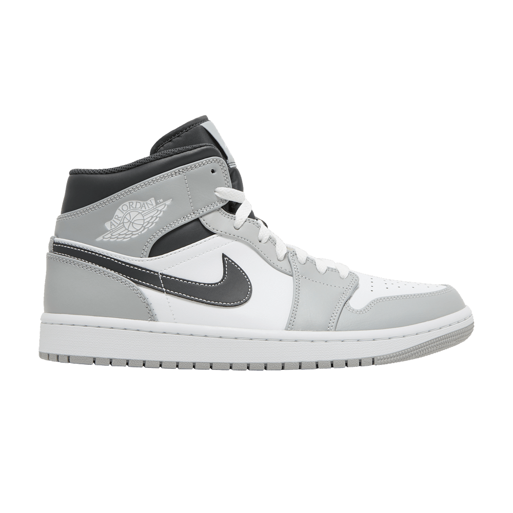 Nike Air Jordan 1 Mid Light Smoke Grey Anthracite – authentic, cheap sneakers, free shipping Australia
