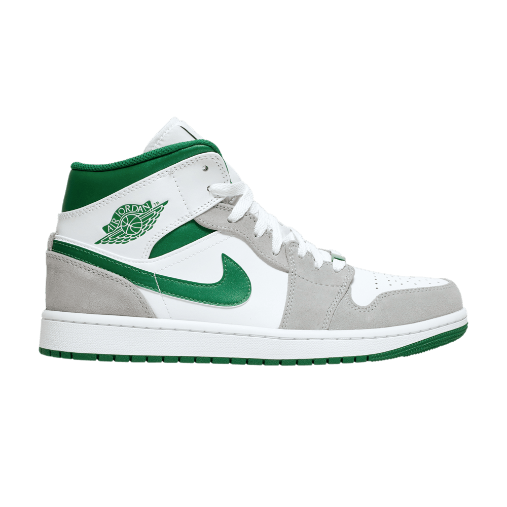 Nike Air Jordan 1 Mid SE Grey Green – authentic sneakers, cheap price, free shipping Australia