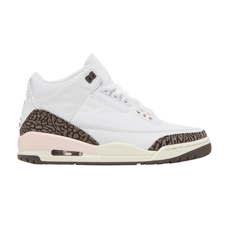 Nike Air Jordan 3 Neapolitan Dark Mocha women’s sneakers with pink and brown tones, 100% authentic and free shipping in Australia