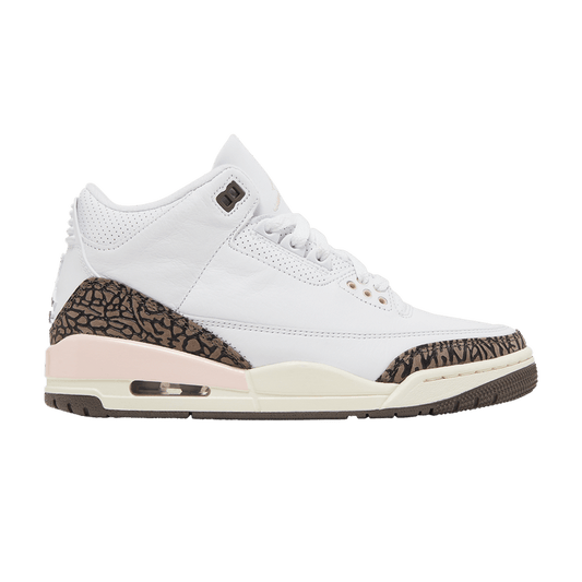 Nike Air Jordan 3 Neapolitan Dark Mocha women’s sneakers with pink and brown tones, 100% authentic and free shipping in Australia