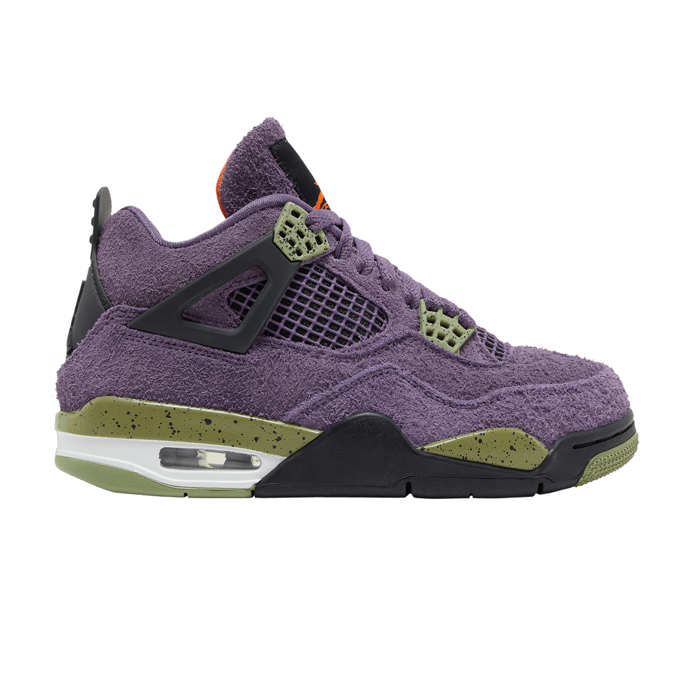Nike Air Jordan 4 Canyon Purple W with premium suede in purple, 100% authentic and free shipping available in Australia