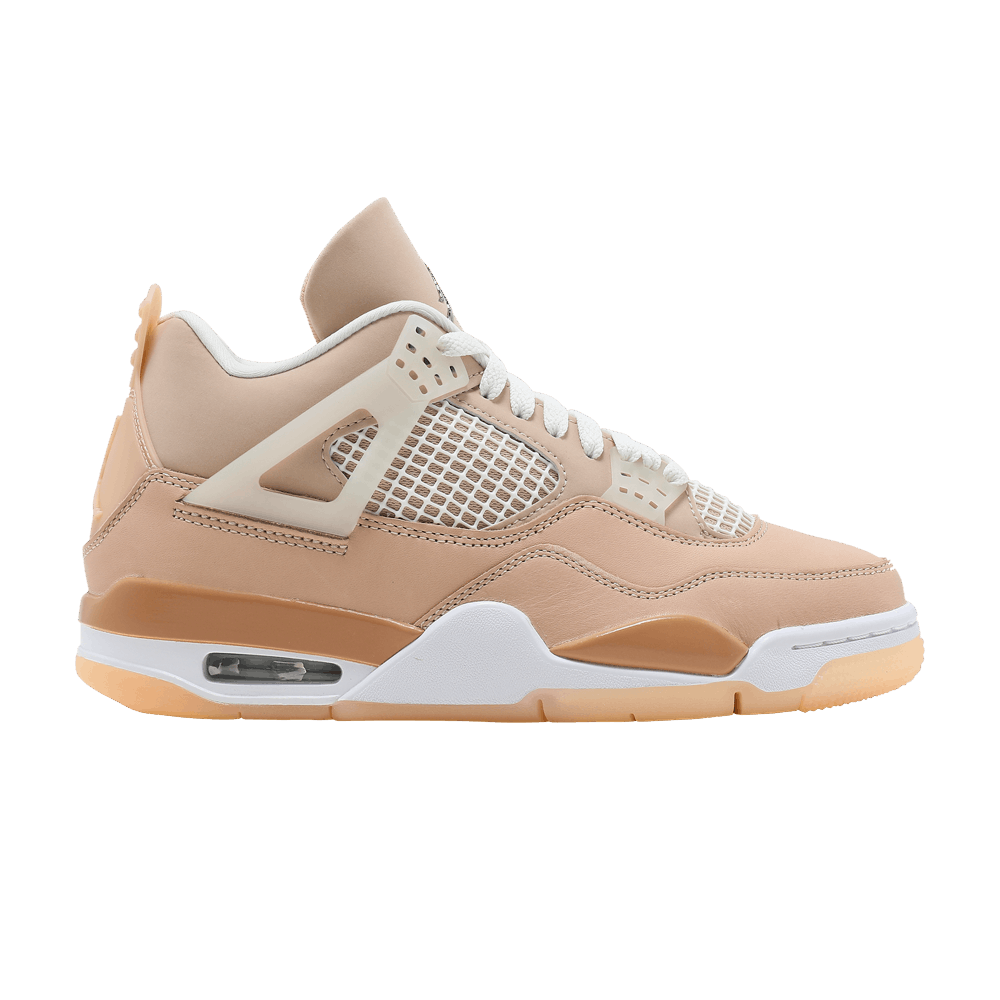Nike Air Jordan 4 Shimmer women’s sneakers with soft pink tones, authentic with free shipping in Australia
