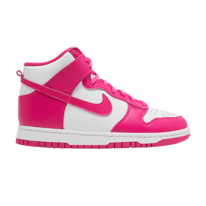 Nike Dunk High Pink Prime women’s sneakers in bold pink and white, authentic with fast shipping and cheap prices in Australia